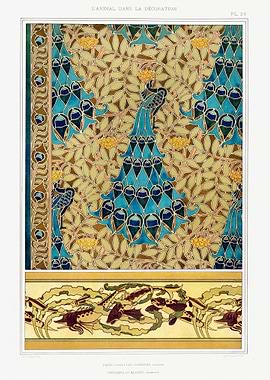 Peacocks in mountain