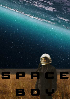 Space Boy Displate
