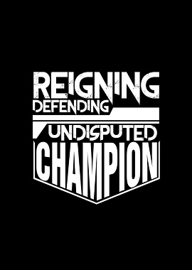 Reigning Defending Wrestle