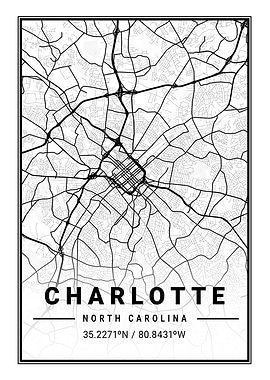 Charlotte Light Map