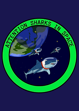 Attention Sharks in Space