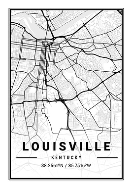Louisville Light Map