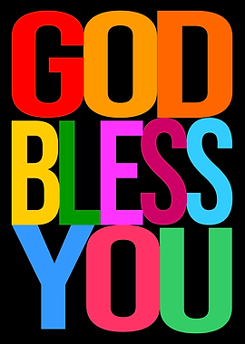 God Bless You Positive