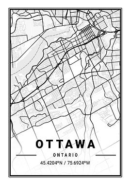 Ottawa Light Map