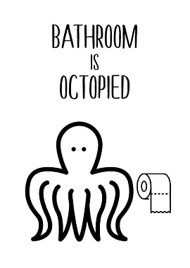 Kids Bathroom Octopus