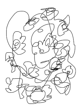 original abstract spiral