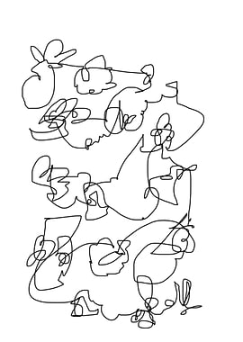 original abstract spiral