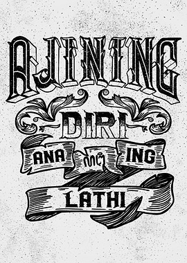 Javanese Lettering