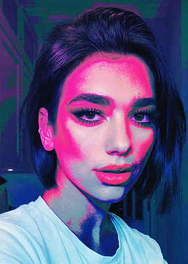 Dua Lipa Neon 10