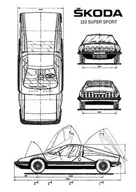 BNW Skoda 110 Super Sport