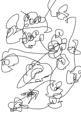 original abstract spiral