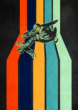 Skateboard Retro Vintage