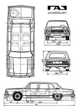 BNW GAZ14 Chayka 1977