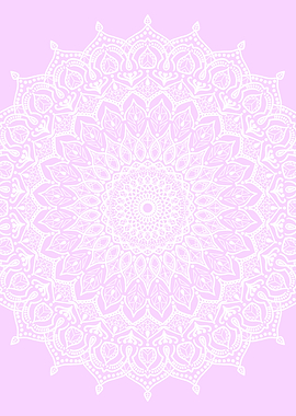 Lilac Mandala