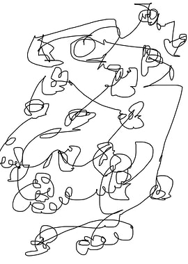 original abstract spiral