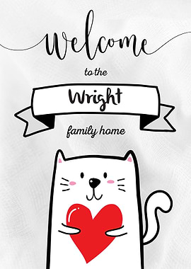 Wright Family Home Cat