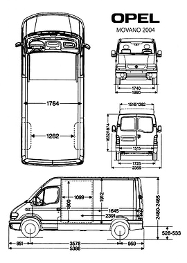 BNW Opel Movano 2004
