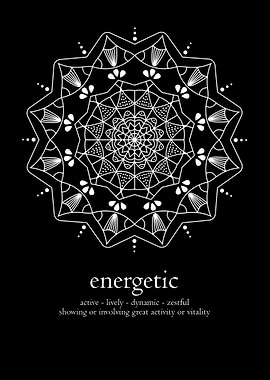 Mandala word energetic