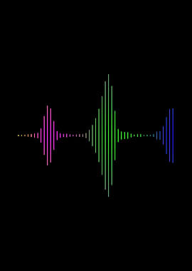 Audio wave RGB