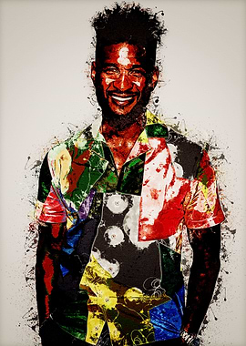 Usher Colorfull Clothes