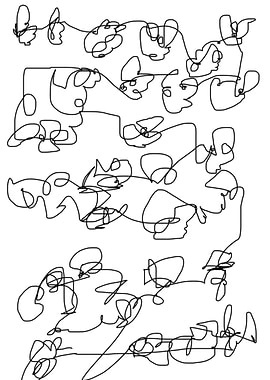 original abstract spiral