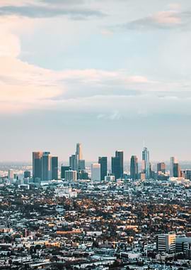 Los Angeles City Skyline
