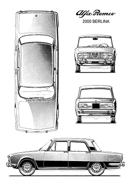 BNW Alfa Romeo 2000 Berlin
