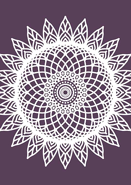 Plum Mandala