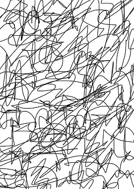 ABSTRACT LINE CURVE PEN