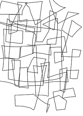 original square abstract