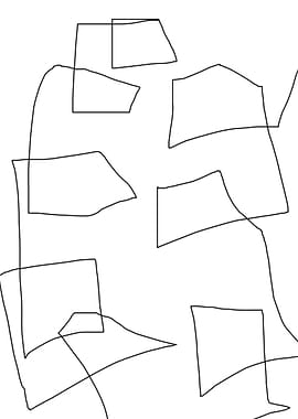 original abstract square