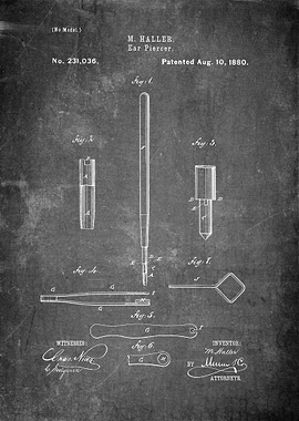 Ear Piercer Patent