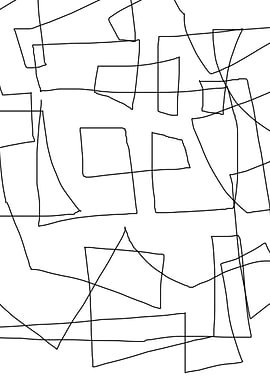 original square abstract