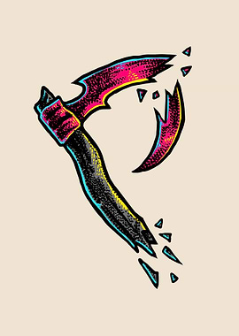 Grim Reaper Scythe Weapon