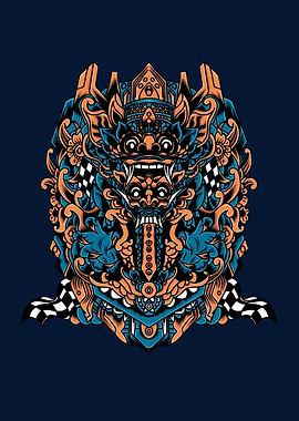 Barong Illustration