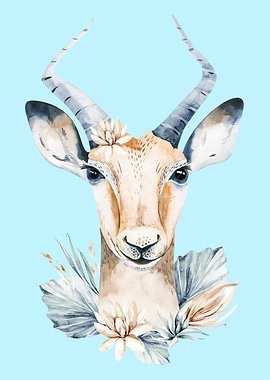 Cute antelope
