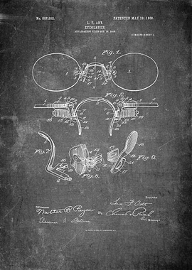 Glasses Vintage Patent