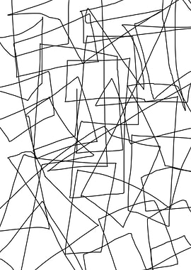 original square abstract