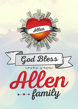 God Bless Allen Family