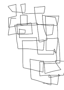 original square abstract