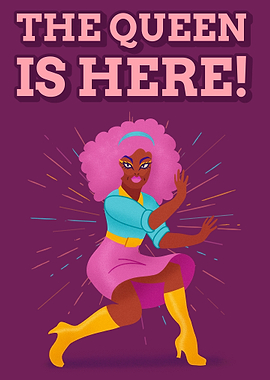 The dancing Queen is here