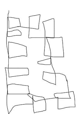 original abstract square