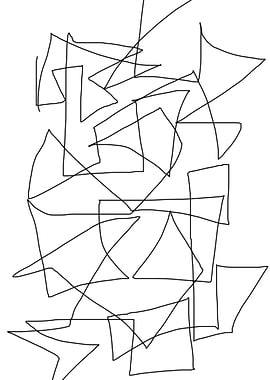 original abstract square