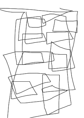 original abstract square