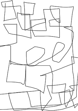 original square abstract