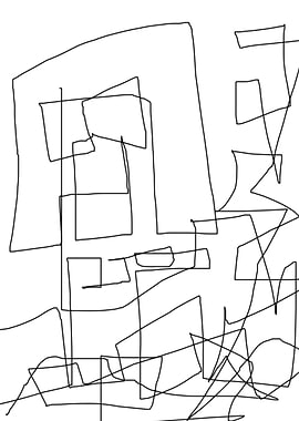 original square abstract