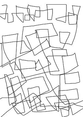 original square abstract