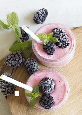 Blackberries Coctail