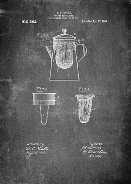 Coffee Pot Patent
