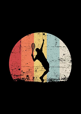 Vintage Tennis Player